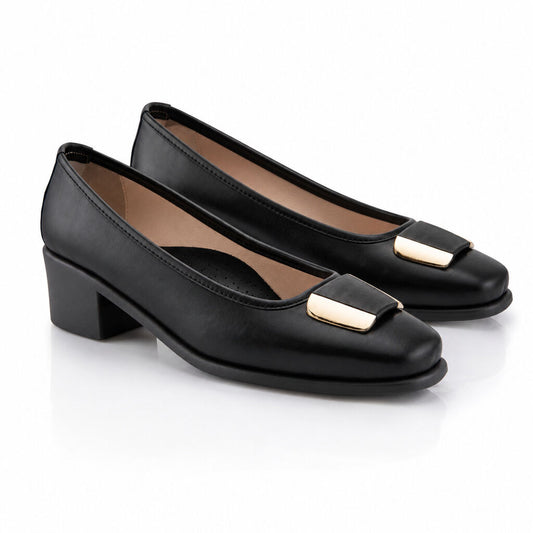 Pump Nappa BLACK