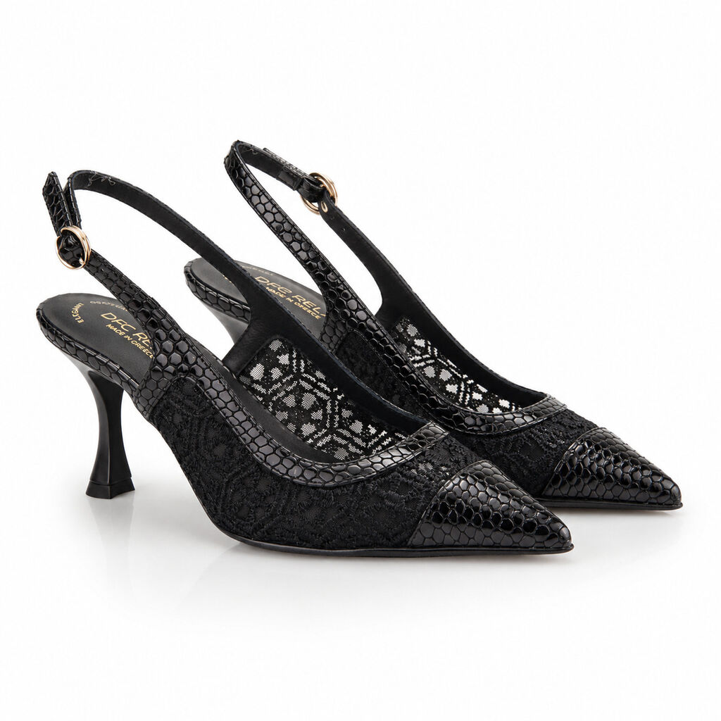 Sling-Back Mesh BLACK