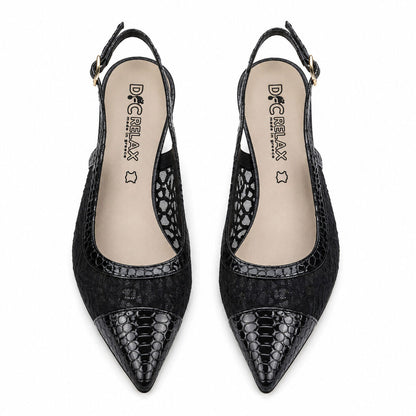 Sling-Back Mesh BLACK