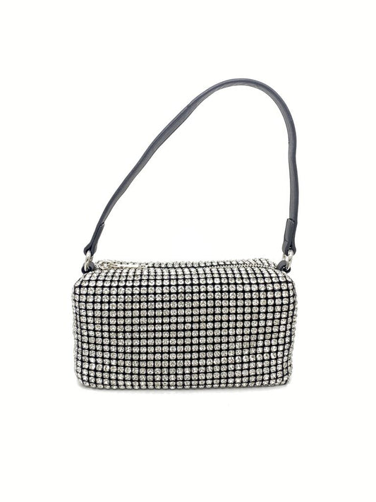 Sparkling Crystal Embellished Shoulder Bag