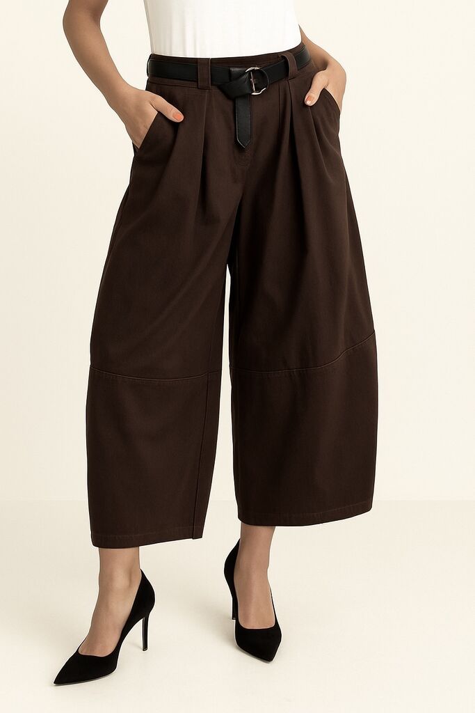 Pantalon Unique MARRONE