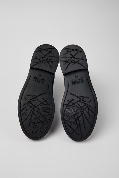 Black Slip-On Chelsea Boot with Elastic Gusset