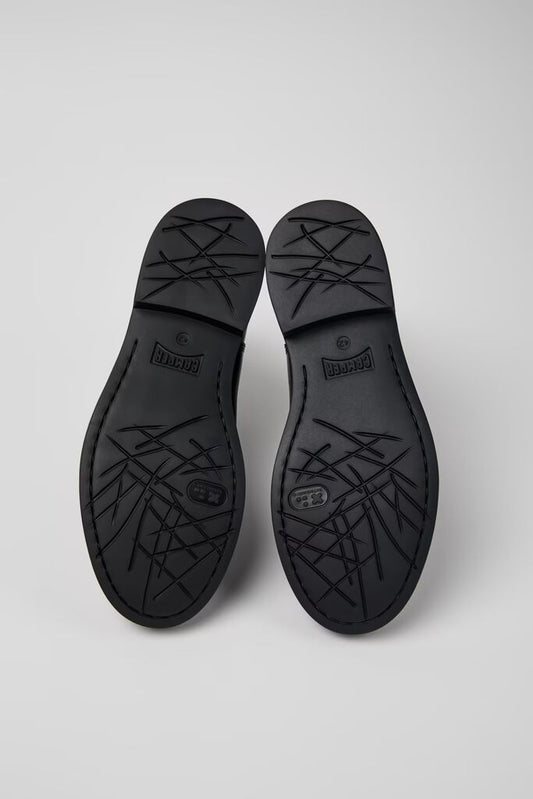 Black Slip-On Chelsea Boot with Elastic Gusset