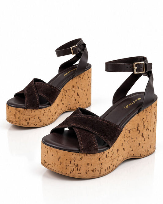 Sandal Suede CAFE