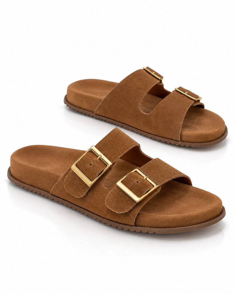 Slide Suede CASTANH