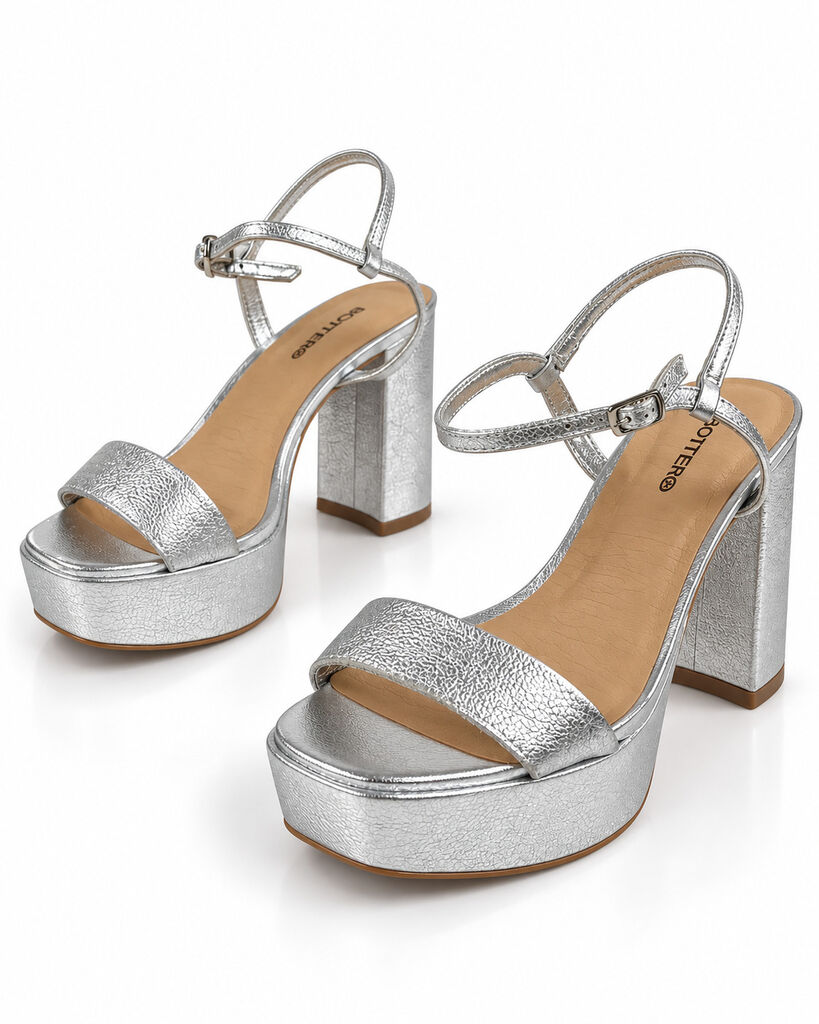 Sandal Laminato SILVER
