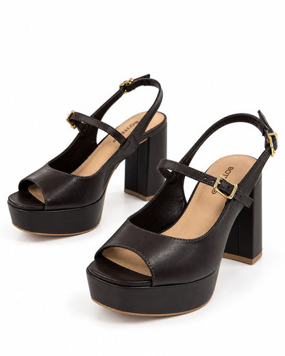 Sandal Nappa MARROM