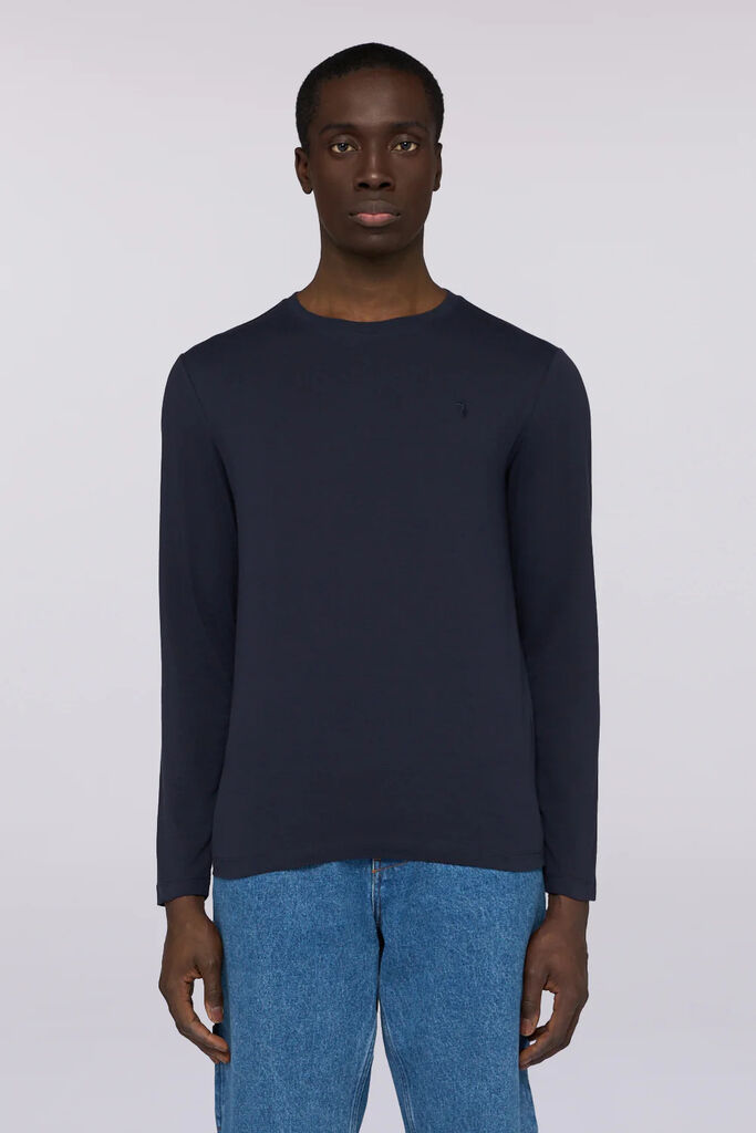 Navy Long Sleeve Tee