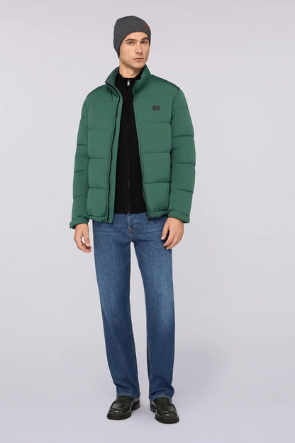 Black Knit Zip Cardigan