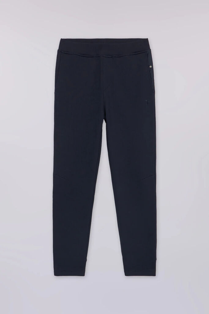 Charcoal Jersey Lounge Pants with Subtle Stitching