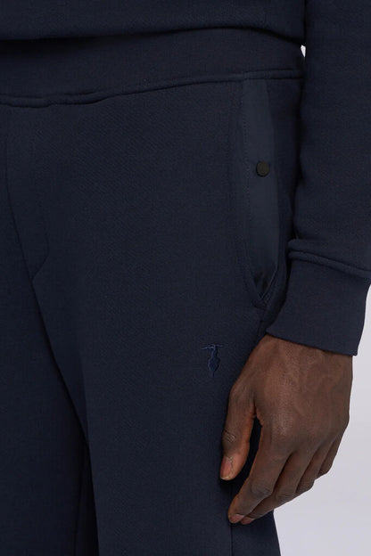 Charcoal Jersey Lounge Pants with Subtle Stitching