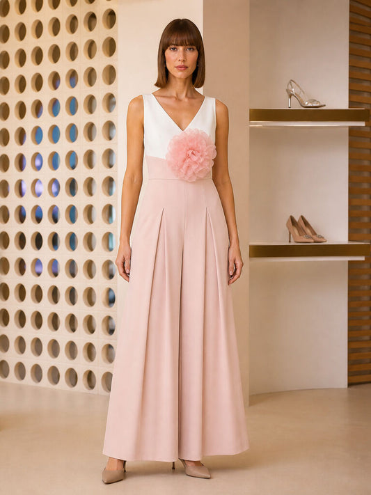 JUMPSUIT Flower NUDE