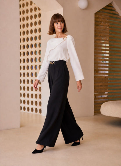 BLOUSE AND TROUSERS Unique BLANCO