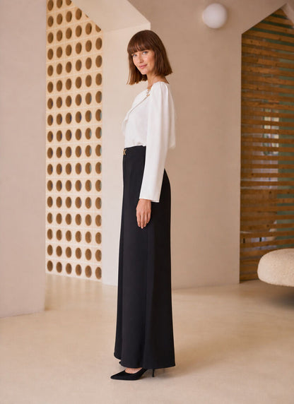 BLOUSE AND TROUSERS Unique BLANCO