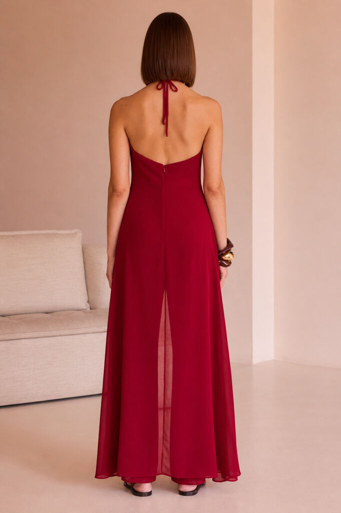 LONG SHIRTWAIST DRESS Unique ROSA