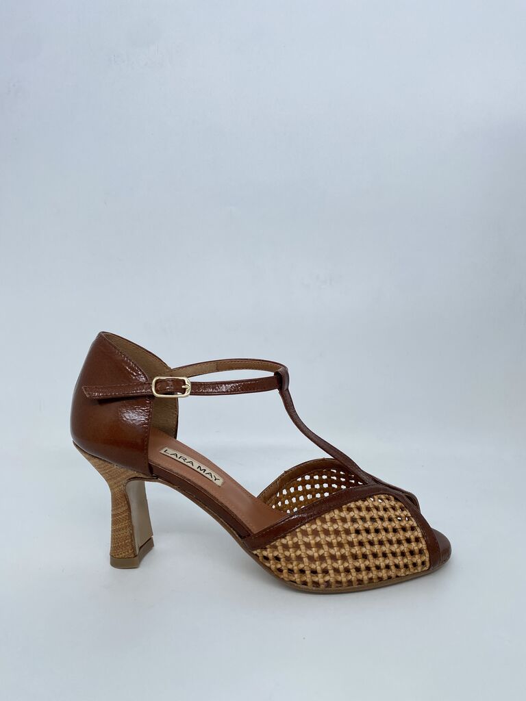 Sandal Cam/Tulle CUOIO