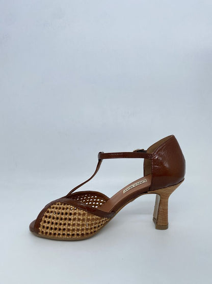 Sandal Cam/Tulle CUOIO