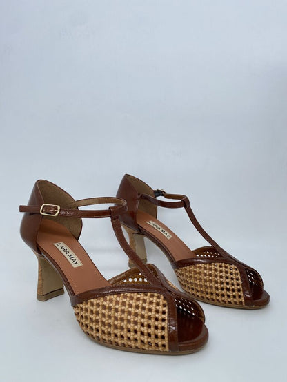 Sandal Cam/Tulle CUOIO