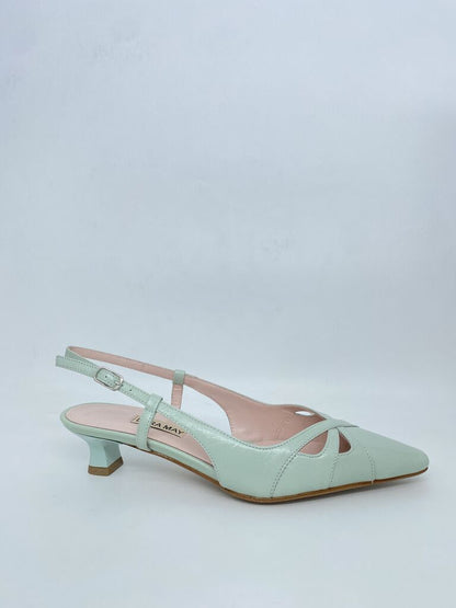 Sling-Back Nappa VERDE