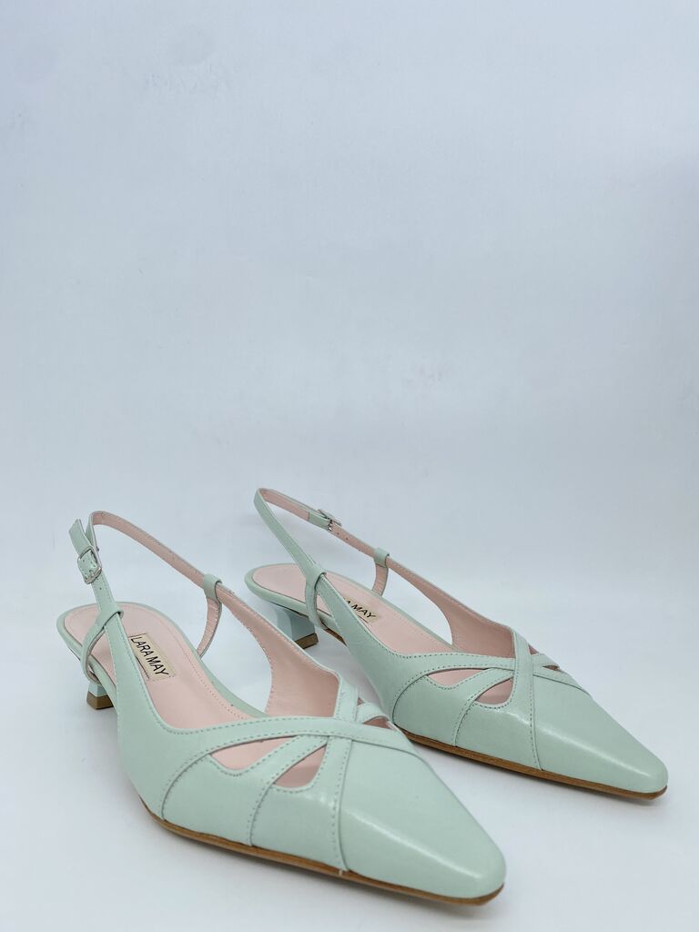 Sling-Back Nappa VERDE