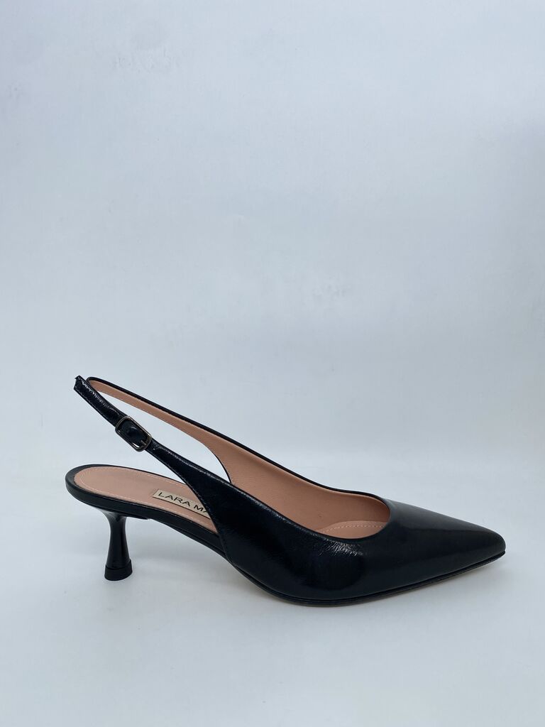 Sling-Back Nappa NERO