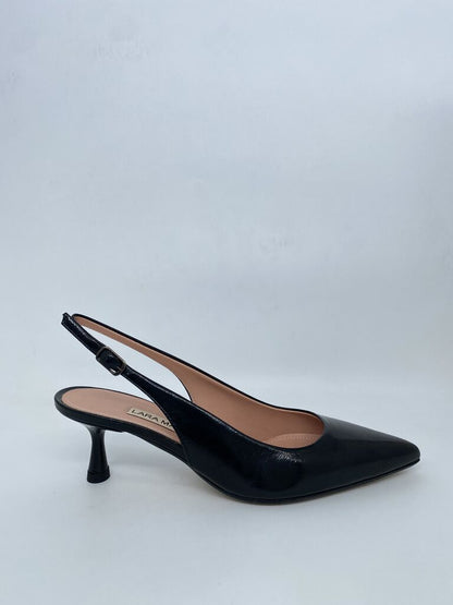 Sling-Back Nappa NERO