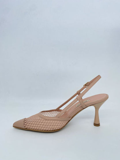 Sling-Back Suede NUDE