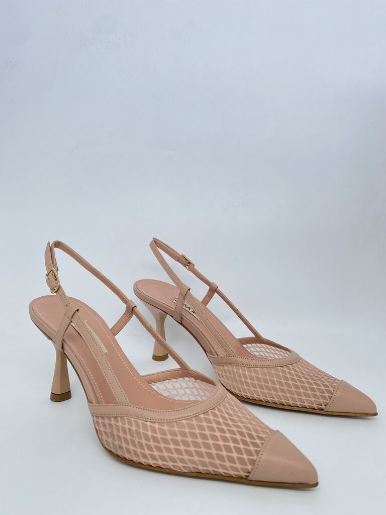 Sling-Back Suede NUDE