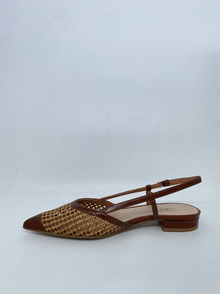 Sling-Back Int/Nap CUOIO