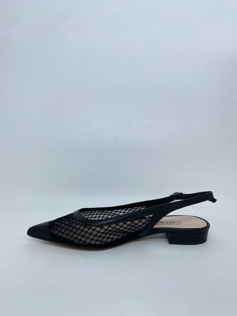 Sling-Back Nap/Mesh NERO