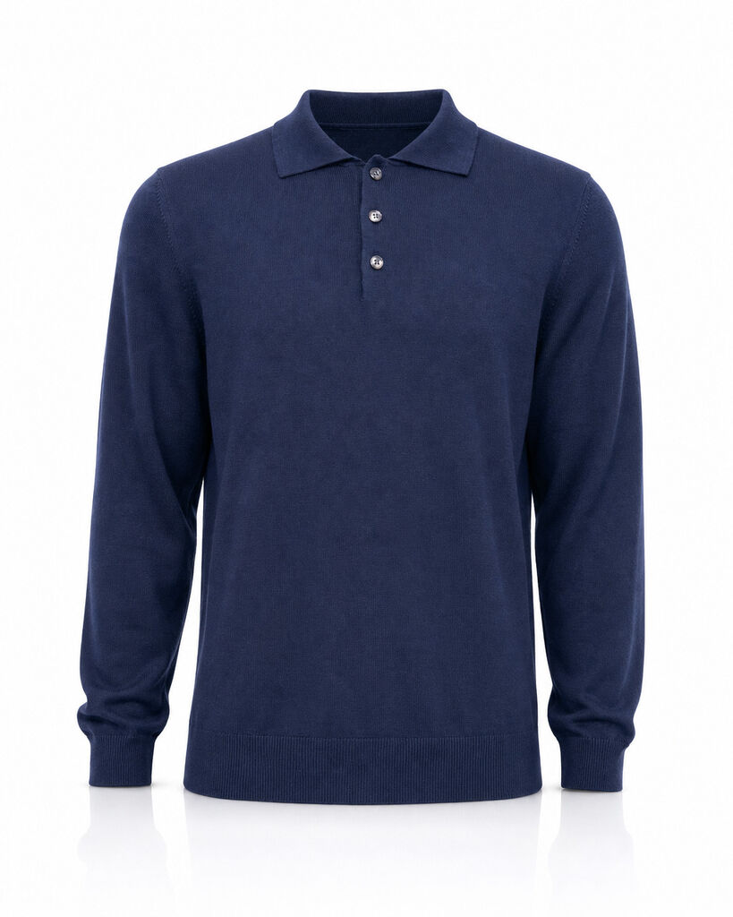 Polo Long Sleeves - NAVY