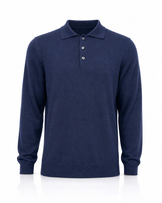 Polo Long Sleeves - NAVY
