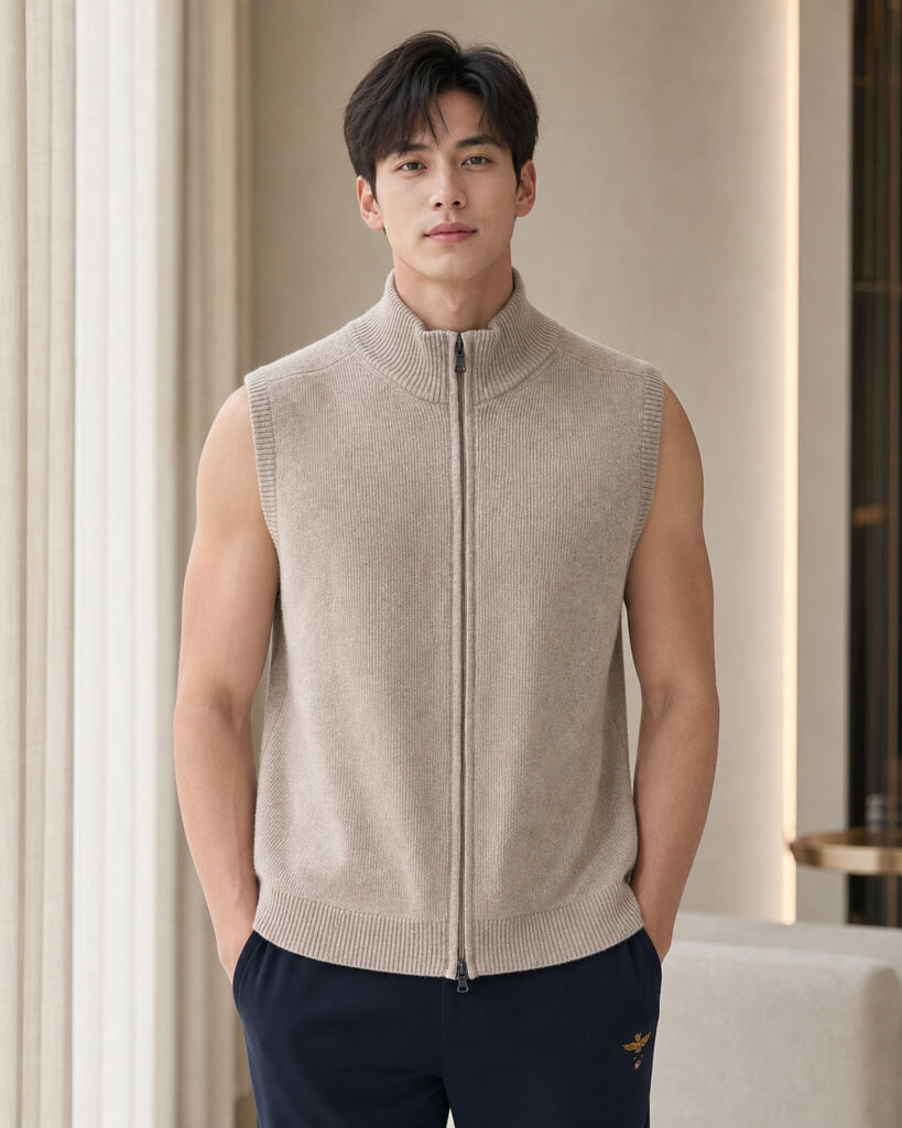 Gilet - BEIGE