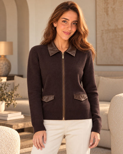 Jacket - COFFEE