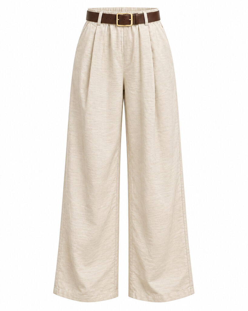Pantalon - BEIGE