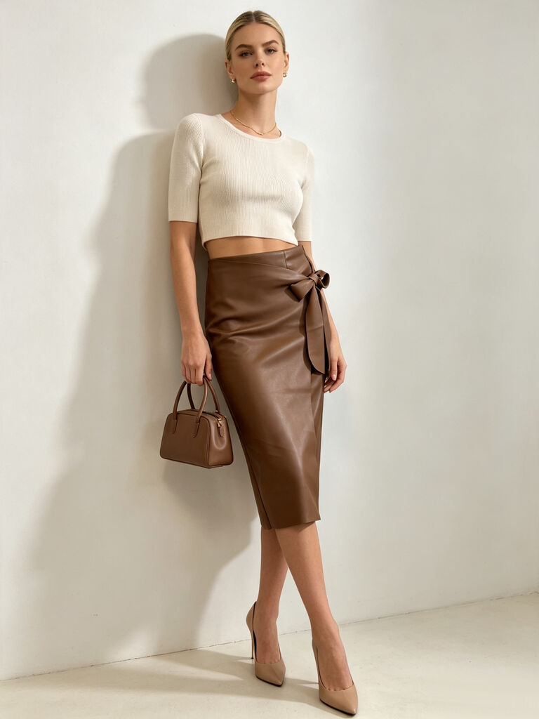 Skirt - MARRONE