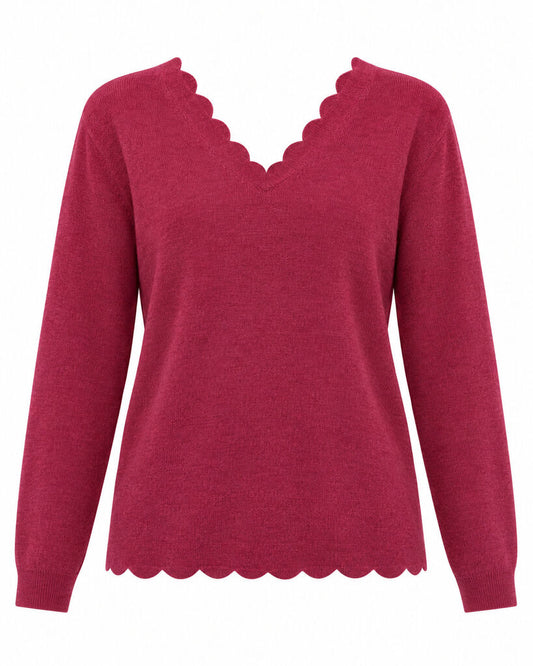 Top Long Sleeves - MAGENTA