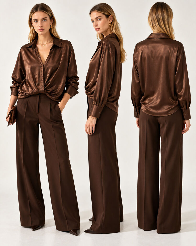 Shirt - MARRONE
