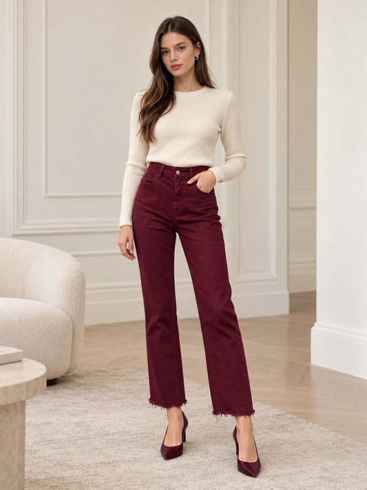 Jeans - BORDO
