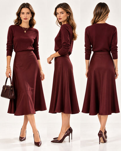 Skirt - BORDO