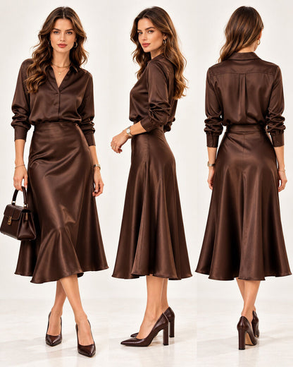 Skirt - MARRONE