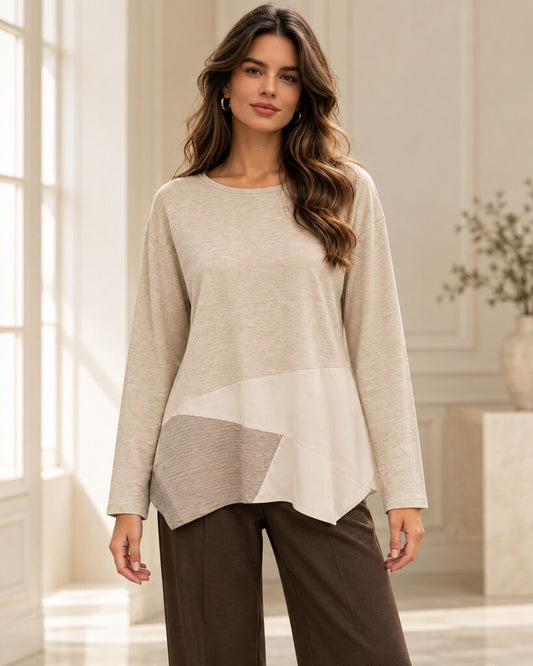 Top Long Sleeves - BEIGE