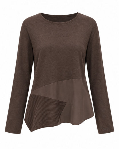 Top Long Sleeves - COFFEE