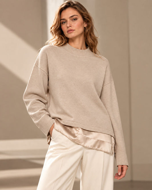 Top Long Sleeves - BEIGE