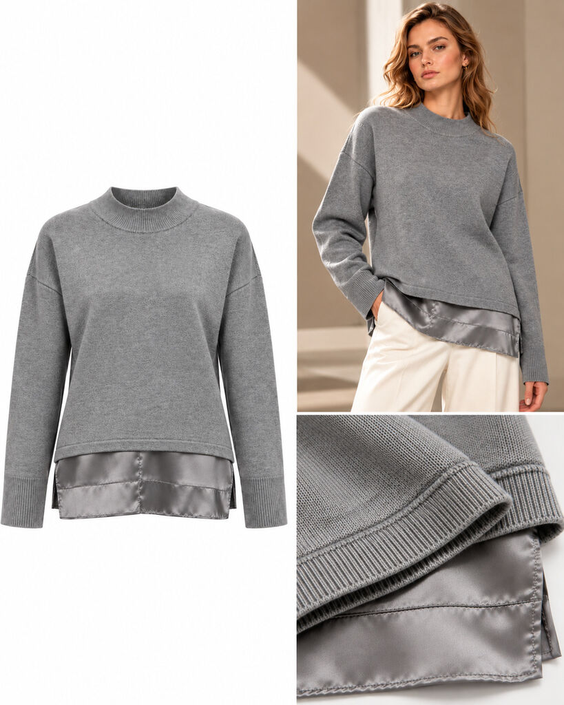 Top Long Sleeves - GREY