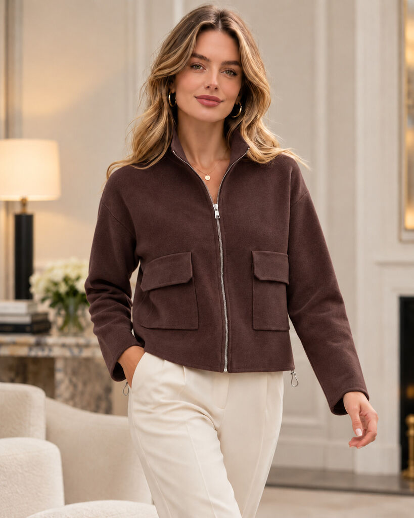 Jacket - BROWN