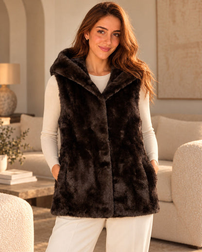 Vest Faux Fur MORO