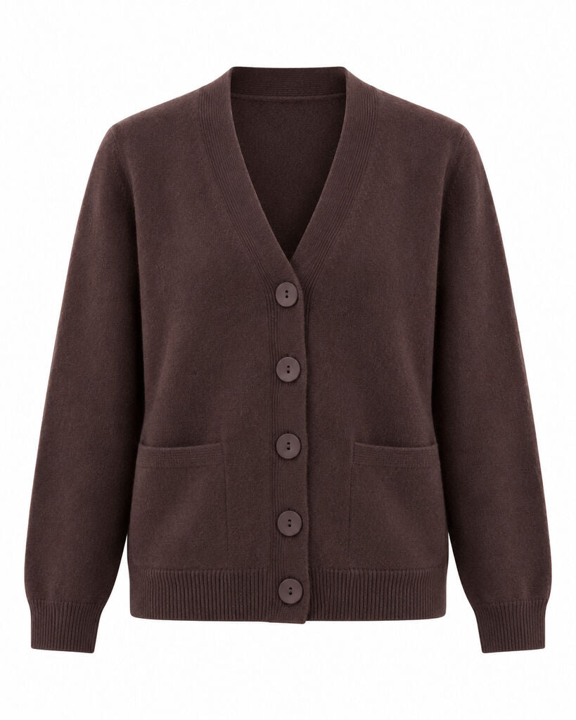 Cardigan - BROWN