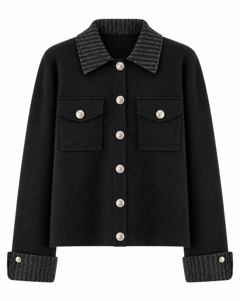 Cardigan - BLACK