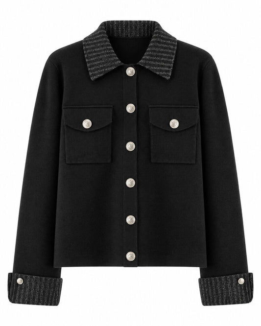 Cardigan - BLACK